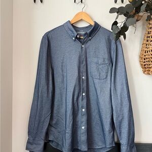 Men's J. Crew Blue Button-Down Shirt